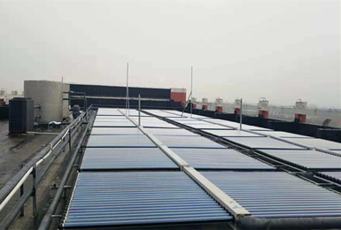 廣饒縣陳官鎮(zhèn)中學太陽能+空氣源熱水系統(tǒng)應用項目